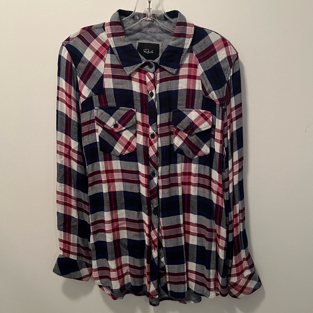 Rails button down shirt